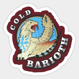 Cold Barioth Team Sticker